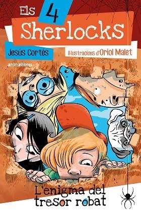 ELS 4 SHERLOCKS 4. L'ENIGMA DEL TRESOR PERDUT | 9791387847357 | JESÚS CORTÉS | Llibreria L'Altell - Llibreria Online de Banyoles | Comprar llibres en català i castellà online - Llibreria de Girona