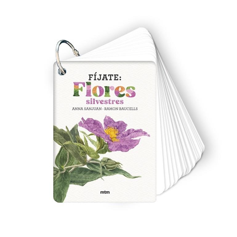 FÍJATE: FLORES SILVESTRES | 9788410407572 | SANJUAN LLORENS, ANNA/BAUCELLS COLOMER, RAMON | Llibreria Online de Banyoles | Comprar llibres en català i castellà online