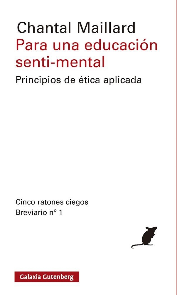 PARA UNA EDUCACIÓN SENTI-MENTAL | 9791387605575 | MAILLARD, CHANTAL | Llibreria Online de Banyoles | Comprar llibres en català i castellà online
