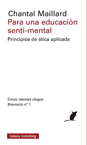 PARA UNA EDUCACIÓN SENTI-MENTAL | 9791387605575 | MAILLARD, CHANTAL | Llibreria Online de Banyoles | Comprar llibres en català i castellà online