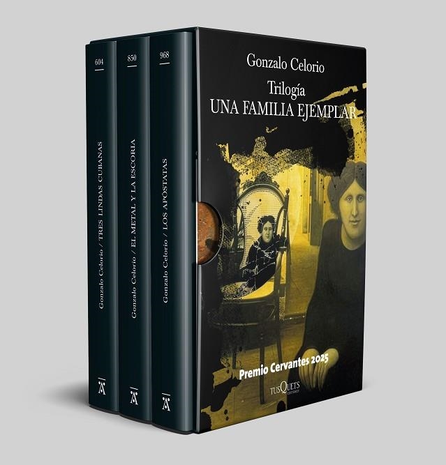ESTUCHE UNA FAMILIA EJEMPLAR (PREMIO CERVANTES 2025) | 9788411077705 | CELORIO, GONZALO | Llibreria Online de Banyoles | Comprar llibres en català i castellà online