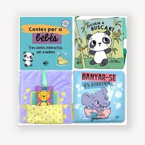 CONTES PER A BEBÈS D'UN ANY - TRES CONTES INTERACTIUS PER ALS MÉS PETITS | 9788419912336 | DEL PIRATA, EDICIONS | Llibreria Online de Banyoles | Comprar llibres en català i castellà online