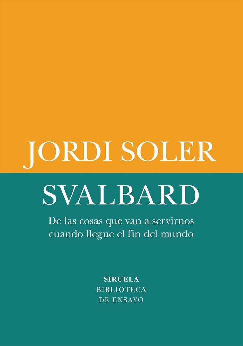 SVALBARD | 9791387688899 | SOLER, JORDI | Llibreria Online de Banyoles | Comprar llibres en català i castellà online