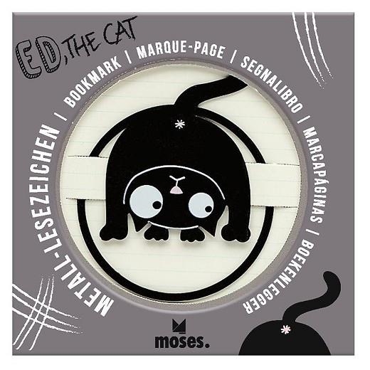 PUNT DE LLIBRE METÀLIC ED EL GAT | 4033477275424 | Llibreria L'Altell - Llibreria Online de Banyoles | Comprar llibres en català i castellà online - Llibreria de Girona