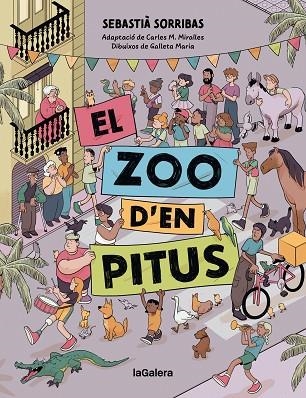 EL ZOO D'EN PITUS (CÒMIC) | 9788424676582 | SORRIBAS I ROIG, SEBASTIÀ | Llibreria Online de Banyoles | Comprar llibres en català i castellà online