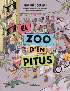EL ZOO D'EN PITUS (CÒMIC) | 9788424676582 | SORRIBAS I ROIG, SEBASTIÀ | Llibreria Online de Banyoles | Comprar llibres en català i castellà online