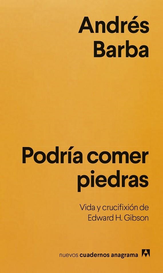 PODRÍA COMER PIEDRAS | 9788433949271 | BARBA, ANDRÉS | Llibreria Online de Banyoles | Comprar llibres en català i castellà online