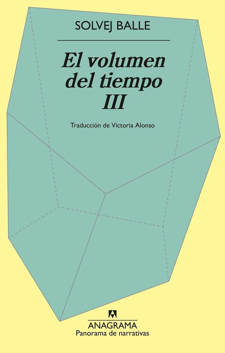 EL VOLUMEN DEL TIEMPO III | 9788433949424 | BALLE, SOLVEJ | Llibreria Online de Banyoles | Comprar llibres en català i castellà online
