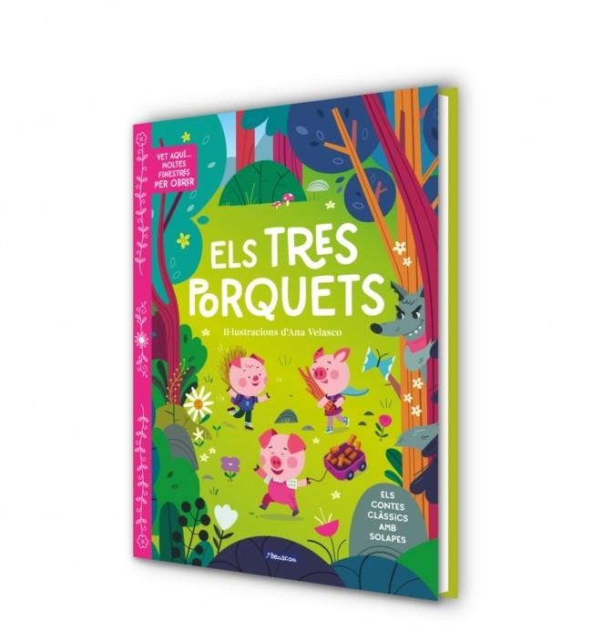 VET AQUÍ... MOLTES FINESTRES PER OBRIR - ELS TRES PORQUETS | 9788448872038 | VARIOS AUTORES | Llibreria Online de Banyoles | Comprar llibres en català i castellà online