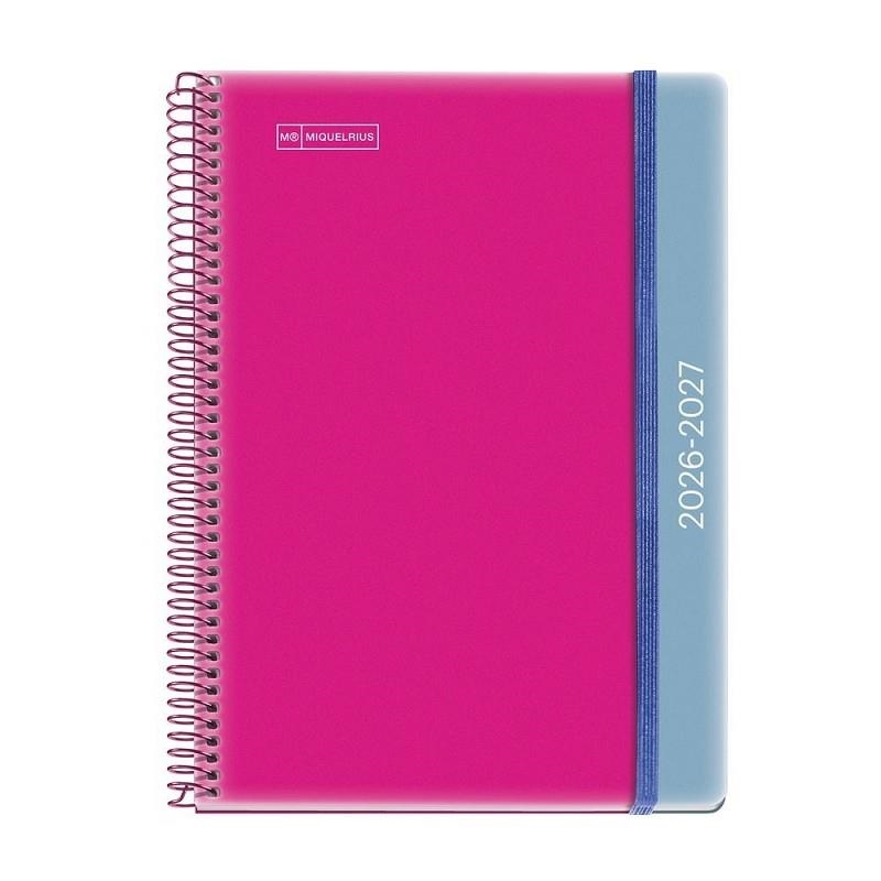 AGENDA ESCOLAR 2026-2027 DUO PLUS S/V ROSA-BLAVA | 8422593210925 | MIQUELRIUS | Llibreria Online de Banyoles | Comprar llibres en català i castellà online