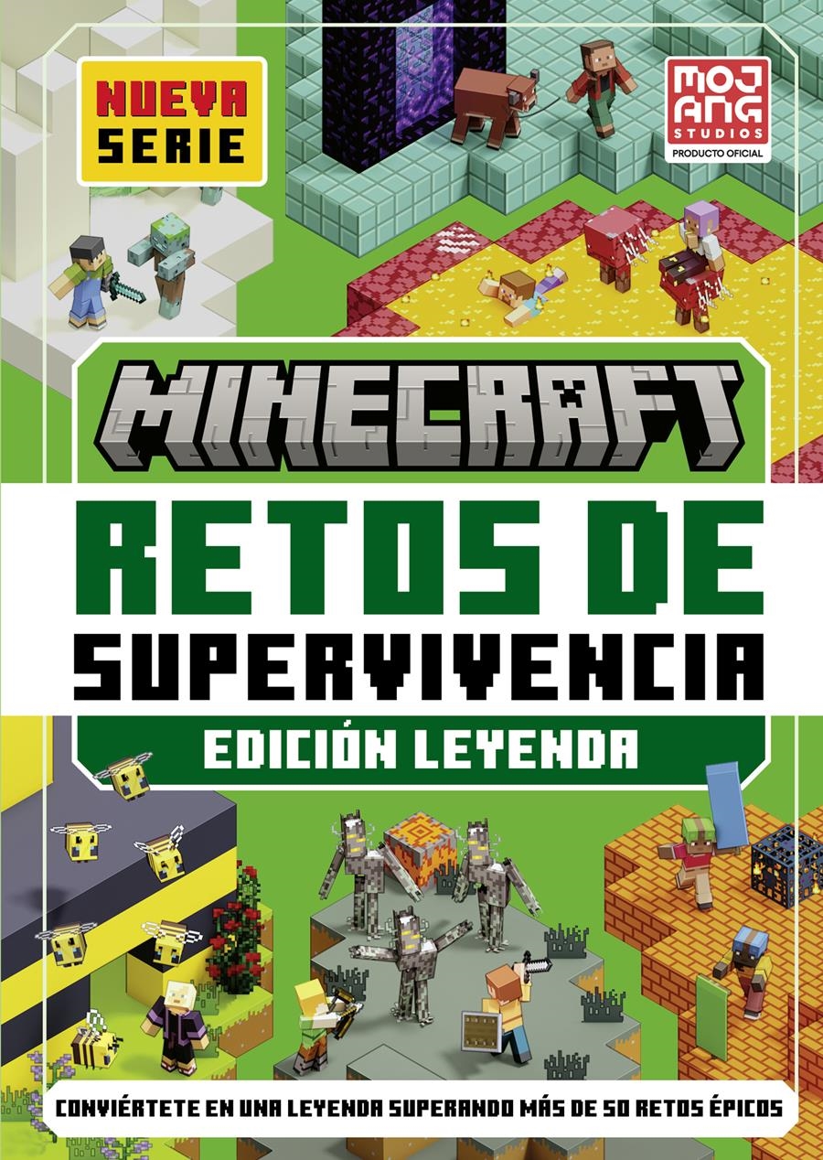 MINECRAFT OFICIAL: RETOS DE SUPERVIVENCIA 2 (EDICIÓN LEYENDA) | 9788410645776 | MOJANG AB | Llibreria L'Altell - Llibreria Online de Banyoles | Comprar llibres en català i castellà online - Llibreria de Girona