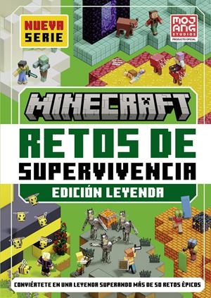 MINECRAFT OFICIAL: RETOS DE SUPERVIVENCIA 2 (EDICIÓN LEYENDA) | 9788410645776 | MOJANG AB | Llibreria L'Altell - Llibreria Online de Banyoles | Comprar llibres en català i castellà online - Llibreria de Girona