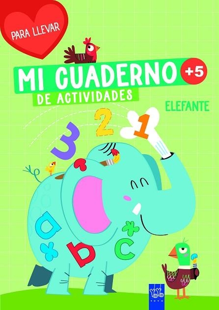 MI CUADERNO DE ACTIVIDADES PARA LLEVAR. ELEFANTE | 9788408311928 | YOYO | Llibreria Online de Banyoles | Comprar llibres en català i castellà online