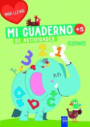MI CUADERNO DE ACTIVIDADES PARA LLEVAR. ELEFANTE | 9788408311928 | YOYO | Llibreria Online de Banyoles | Comprar llibres en català i castellà online
