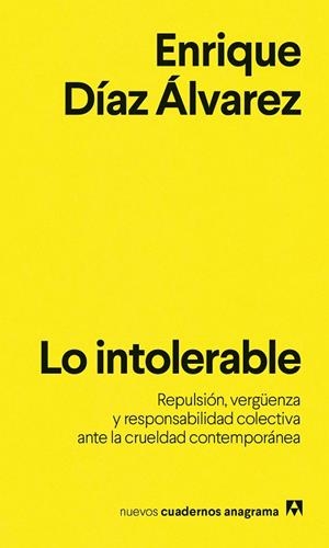 LO INTOLERABLE | 9788433949318 | DÍAZ ÁLVAREZ, ENRIQUE | Llibreria Online de Banyoles | Comprar llibres en català i castellà online