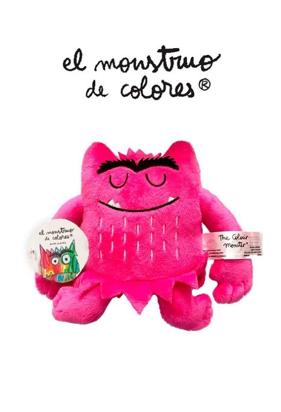 MONSTRE DE COLORS PELUIX ROSA (15 CM) AMOR | 8495390919315 | LUPITA BOOKS | Llibreria Online de Banyoles | Comprar llibres en català i castellà online