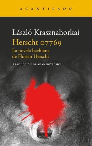 HERSCHT 07769 | 9791387964221 | KRASZNAHORKAI, LÁSZLÓ | Llibreria L'Altell - Llibreria Online de Banyoles | Comprar llibres en català i castellà online - Llibreria de Girona