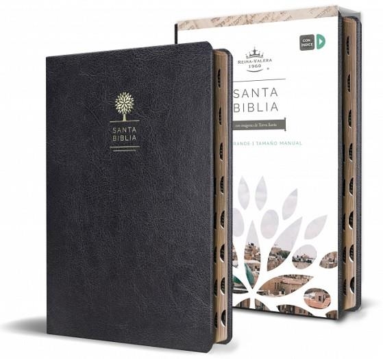 BIBLIA REINA VALERA 1960 LETRA GRANDE. SÍMIL PIEL NEGRO | 9781644732168 | REINA VALERA, REVISADA | Llibreria Online de Banyoles | Comprar llibres en català i castellà online