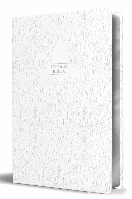 BIBLIA CATÓLICA ENCUADERNACIÓN SÍMIL PIEL LABRADO, CANTOS PLATEADOS Y PRESENTACIÓN EN CAJA DE REGALO | 9781644731635 | BIBLIA DE AMÉRICA | Llibreria Online de Banyoles | Comprar llibres en català i castellà online