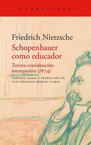 SCHOPENHAUER COMO EDUCADOR | 9791387964238 | NIETZSCHE, FRIEDRICH | Llibreria Online de Banyoles | Comprar llibres en català i castellà online