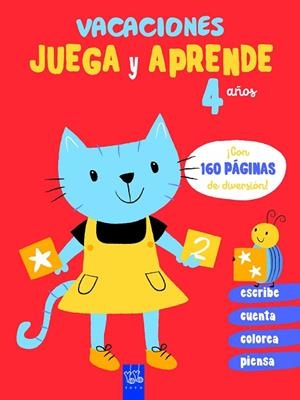 VACACIONES. JUEGA Y APRENDE. 4 AÑOS | 9788408206064 | YOYO | Llibreria L'Altell - Llibreria Online de Banyoles | Comprar llibres en català i castellà online - Llibreria de Girona