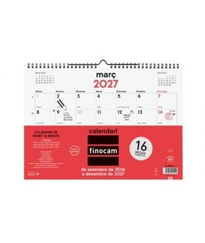 CALENDARI PARET L 26-27 FINOCAM | 8422952415114 | Llibreria Online de Banyoles | Comprar llibres en català i castellà online