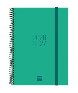 AGENDA CURS 26-27 ESPIRAL SETMANA VISTA HORITZONTAL VERDA | 8422952417644 | Llibreria Online de Banyoles | Comprar llibres en català i castellà online
