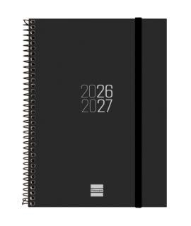 AGENDA CURS 26-27 ESPIRAL SETMANA VISTA HORITZONTAL NEGRA | 8422952417620 | Llibreria L'Altell - Llibreria Online de Banyoles | Comprar llibres en català i castellà online - Llibreria de Girona