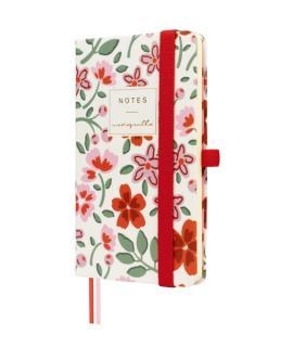 LLIBRETA PETITA FINOCAM FLORS TAPA DURA CINTA VERMELLA | 8422952417866 | Llibreria L'Altell - Llibreria Online de Banyoles | Comprar llibres en català i castellà online - Llibreria de Girona