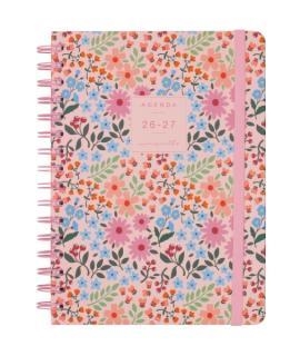 AGENDA CURS 26-27 DIA PAGINA FLORAL CINTA ROSA | 8422952416678 | Llibreria L'Altell - Llibreria Online de Banyoles | Comprar llibres en català i castellà online - Llibreria de Girona