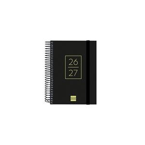 AGENDA CURS 26-27 MITJANA DIA PAGINA NEGRA | 8422952416937 | Llibreria L'Altell - Llibreria Online de Banyoles | Comprar llibres en català i castellà online - Llibreria de Girona