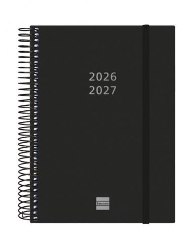 AGENDA 18 MESOS 26-27 A5 ESPIRAL SETMANA VISTA NEGRA | 8422952414872 | Llibreria Online de Banyoles | Comprar llibres en català i castellà online