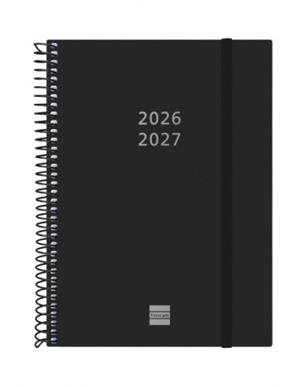 AGENDA 18 MESOS 26-27 A5 SETMANA VISTA ESPIRAL NEGRA | 8422952414919 | Llibreria L'Altell - Llibreria Online de Banyoles | Comprar llibres en català i castellà online - Llibreria de Girona