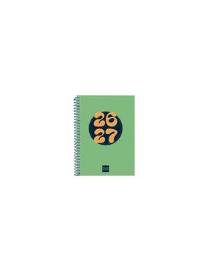 AGENDA CURS 26-27 SETMANA VISTA 1/8 VERDA COOL | 8422952416036 | Llibreria L'Altell - Llibreria Online de Banyoles | Comprar llibres en català i castellà online - Llibreria de Girona