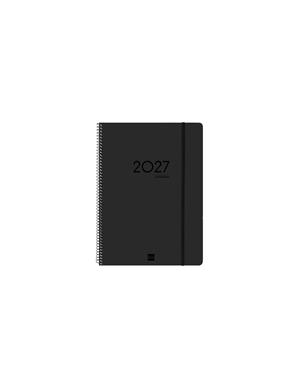 AGENDA 16 MESOS 26-27  SETMANA VISTA A4 NEGRA | 8422952415473 | Llibreria L'Altell - Llibreria Online de Banyoles | Comprar llibres en català i castellà online - Llibreria de Girona