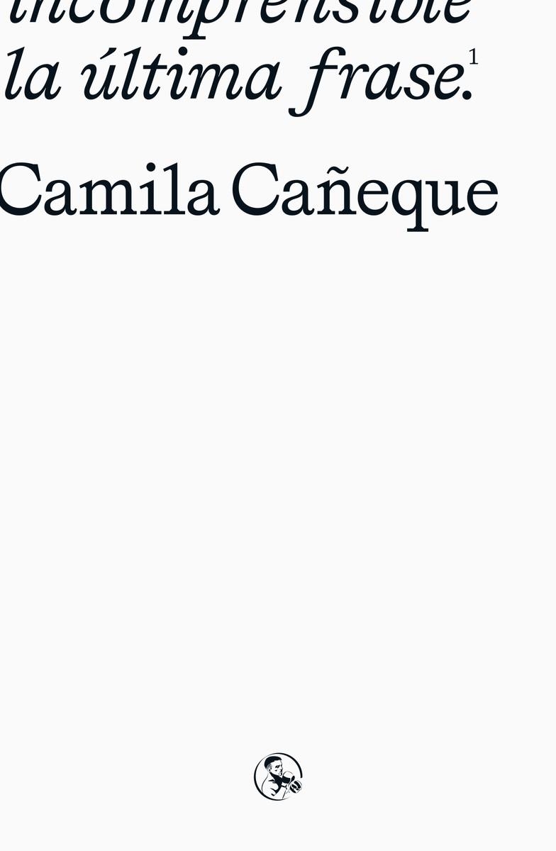 LA ÚLTIMA FRASE | 9788418782459 | CAÑEQUE, CAMILA | Llibreria Online de Banyoles | Comprar llibres en català i castellà online