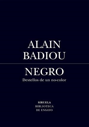 NEGRO | 9791388032127 | BADIOU, ALAIN | Llibreria Online de Banyoles | Comprar llibres en català i castellà online