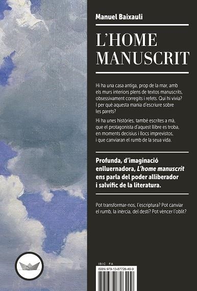 L'HOME MANUSCRIT | 9791387726409 | BAIXAULI MATEU, MANUEL | Llibreria Online de Banyoles | Comprar llibres en català i castellà online