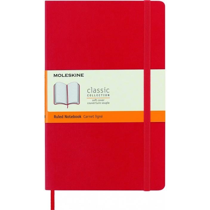 LIBRETA CLASICA TAPA TOVA VERMELL ESCARLATA | 8055002854634 | Llibreria Online de Banyoles | Comprar llibres en català i castellà online