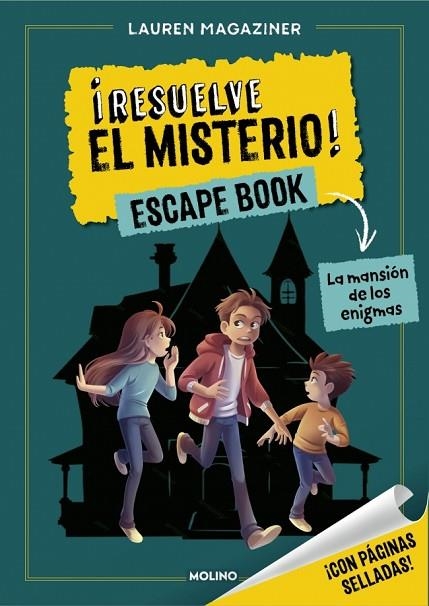 ¡RESUELVE EL MISTERIO! ESCAPE BOOK 1 - LA MANSIÓN DE LOS ENIGMAS | 9788427256279 | MAGAZINER, LAUREN | Llibreria Online de Banyoles | Comprar llibres en català i castellà online