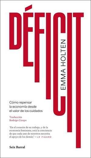 DÉFICIT | 9788432250293 | HOLTEN, EMMA | Llibreria L'Altell - Llibreria Online de Banyoles | Comprar llibres en català i castellà online - Llibreria de Girona