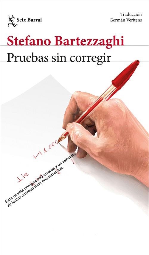 PRUEBAS SIN CORREGIR | 9788432250880 | BARTEZZAGHI, STEFANO | Llibreria Online de Banyoles | Comprar llibres en català i castellà online