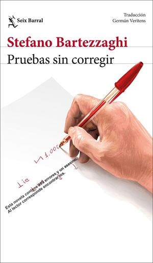 PRUEBAS SIN CORREGIR | 9788432250880 | BARTEZZAGHI, STEFANO | Llibreria Online de Banyoles | Comprar llibres en català i castellà online
