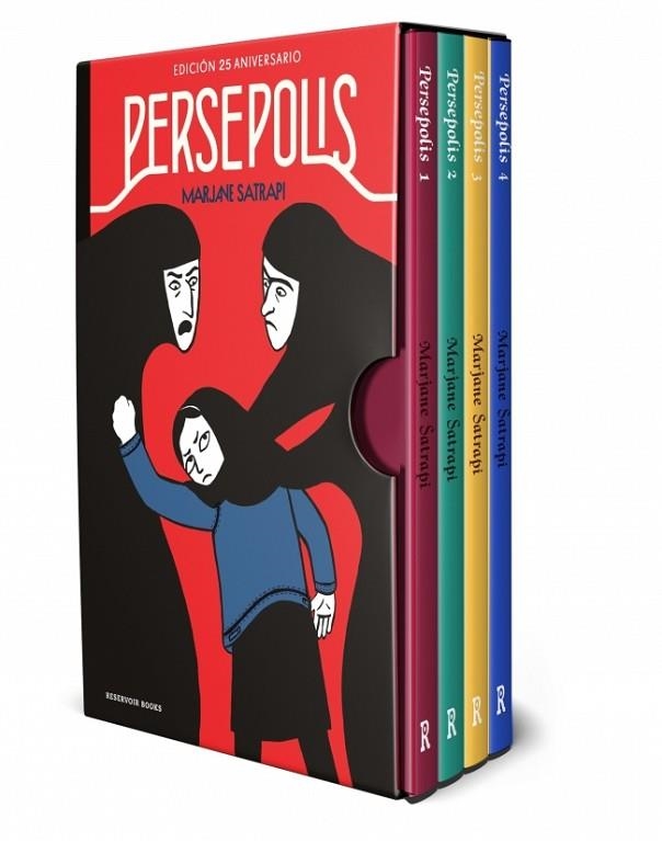 PERSÉPOLIS (ESTUCHE - EDICIÓN 25 ANIVERSARIO) | 9788410352568 | SATRAPI, MARJANE | Llibreria L'Altell - Llibreria Online de Banyoles | Comprar llibres en català i castellà online - Llibreria de Girona
