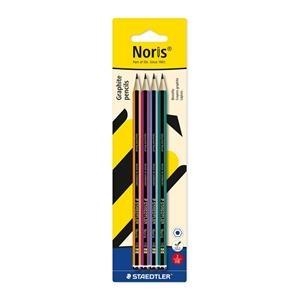 CONJUNT DE 4 LLAPIS DE GRAFIT HB STAEDTLER NORIS | 4007817176153 | STAEDTLER | Llibreria Online de Banyoles | Comprar llibres en català i castellà online