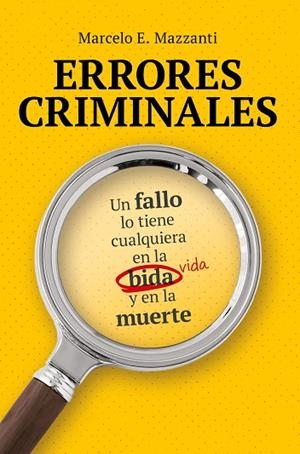 ERRORES CRIMINALES | 9791388042348 | MAZZANTI, MARCELO | Llibreria Online de Banyoles | Comprar llibres en català i castellà online