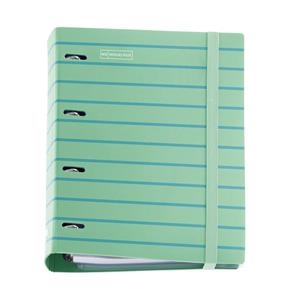 CARPESÀ DE 4 ANELLES 35MM AMB RECANVI DE 100 FULLS OPACS DE 5 COLORS MENTA | 8422593151273 | MIQUELRIUS | Llibreria Online de Banyoles | Comprar llibres en català i castellà online