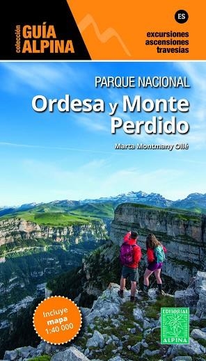 PARQUE NACIONAL ORDESA Y MONTE PERDIDO | 9788470112300 | MONTMANY, MARTA | Llibreria Online de Banyoles | Comprar llibres en català i castellà online