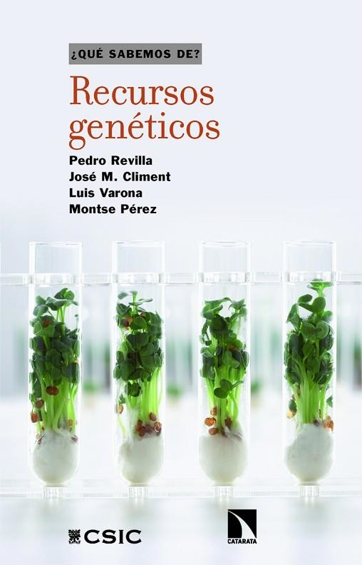 RECURSOS GENÉTICOS | 9788410676343 | REVILLA, PEDRO/VARONA, LUIS/CLIMENT, JOSÉ M./PÉREZ, MONTSE | Llibreria Online de Banyoles | Comprar llibres en català i castellà online