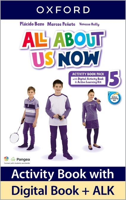 ALL ABOUT US NOW 5 . ACTIVITY BOOK | 9780194073967 | BAZO, PLÁCIDO/PEÑATE, MARCOS/REILLY, VANESSA | Llibreria L'Altell - Llibreria Online de Banyoles | Comprar llibres en català i castellà online - Llibreria de Girona